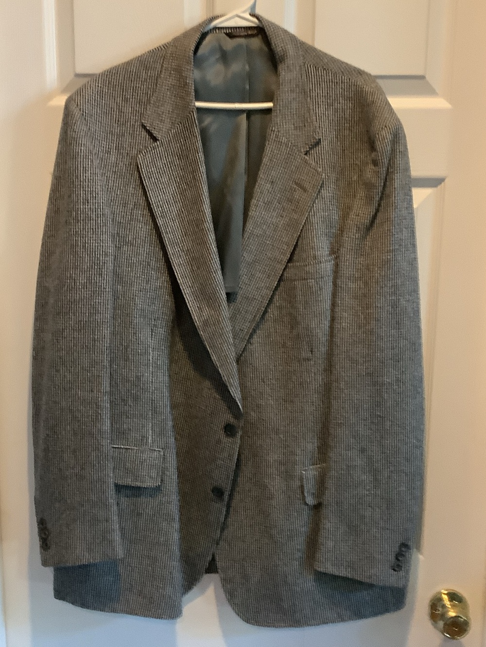 Men's Cricketeer houndstooth wool 2 button Sport Coat Blazer